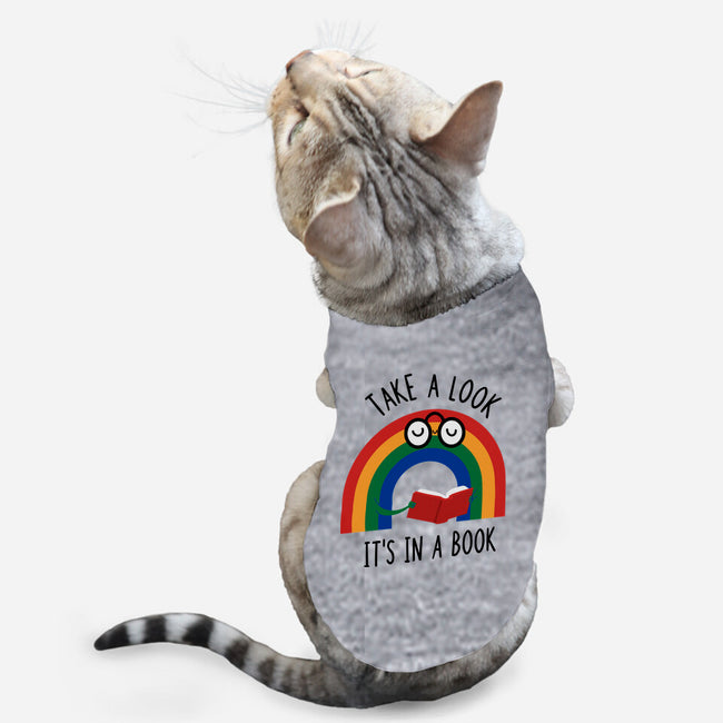 Rainbow Reader-cat basic pet tank-wearviral