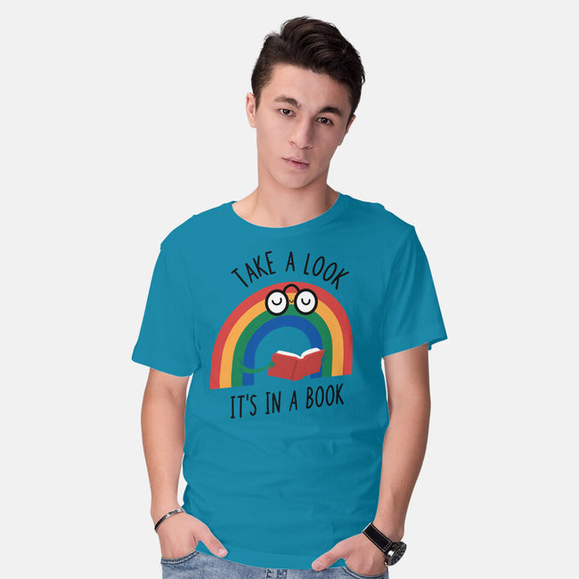 Rainbow Reader-mens basic tee-wearviral