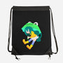 Rainy Season Hero-none drawstring bag-Nerdy Mandy