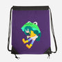 Rainy Season Hero-none drawstring bag-Nerdy Mandy