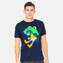 Rainy Season Hero-mens heavyweight tee-Nerdy Mandy