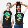 Rainy Season Hero-unisex baseball tee-Nerdy Mandy