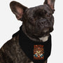 Raise A Glass To Freedom-dog bandana pet collar-risarodil