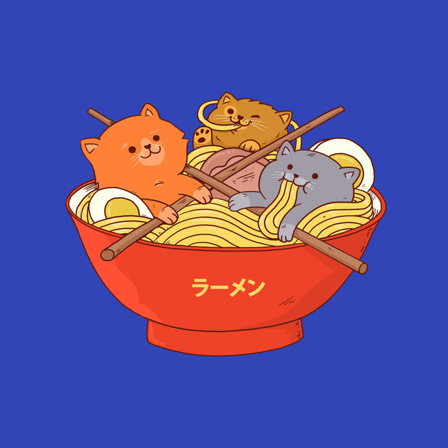 Ramen and Cats-none stretched canvas-ppmid