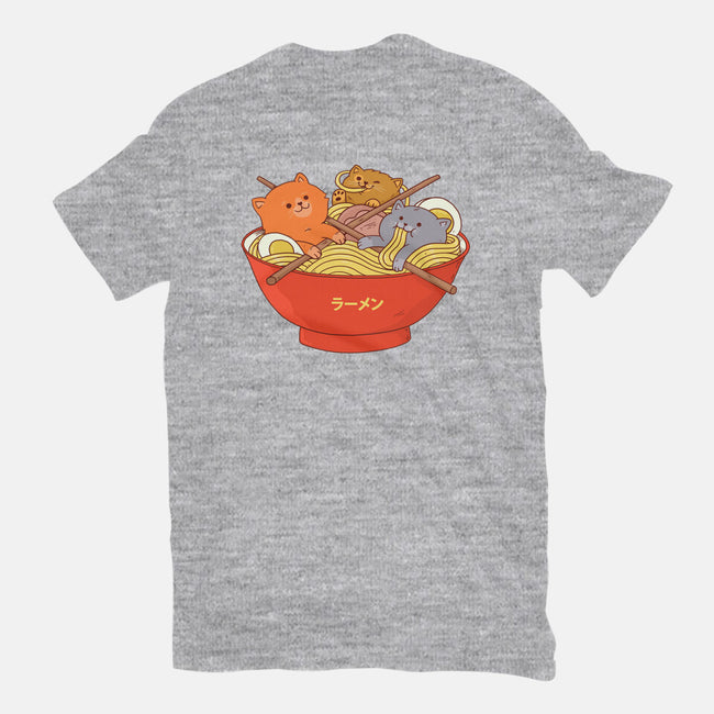 Ramen and Cats-womens basic tee-ppmid