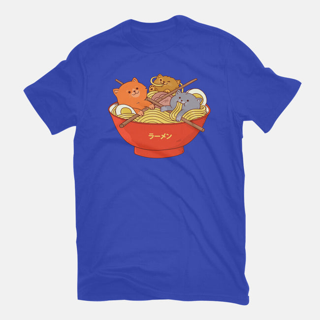 Ramen and Cats-womens basic tee-ppmid