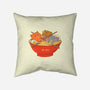 Ramen and Cats-none removable cover w insert throw pillow-ppmid