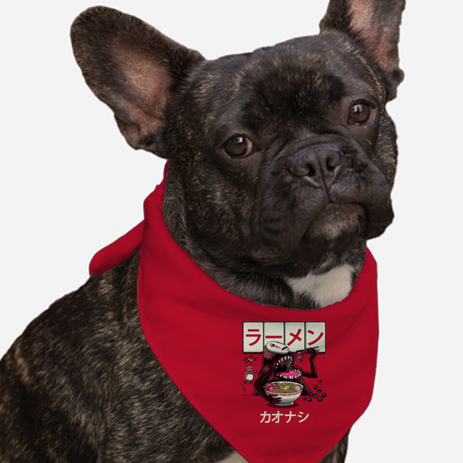 Ramen Kaonashi-dog bandana pet collar-vp021