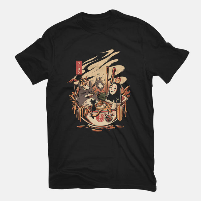 Ramen Pool Party-mens heavyweight tee-ilustrata