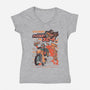 Ramen Rider-womens v-neck tee-ilustrata