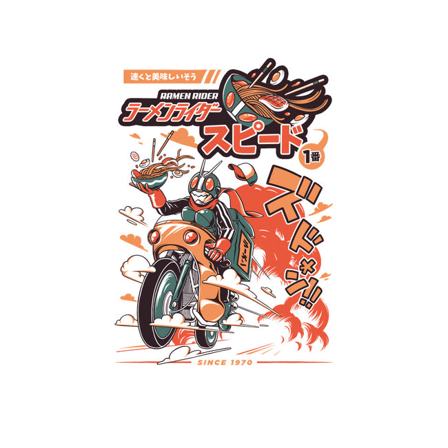 Ramen Rider-womens fitted tee-ilustrata