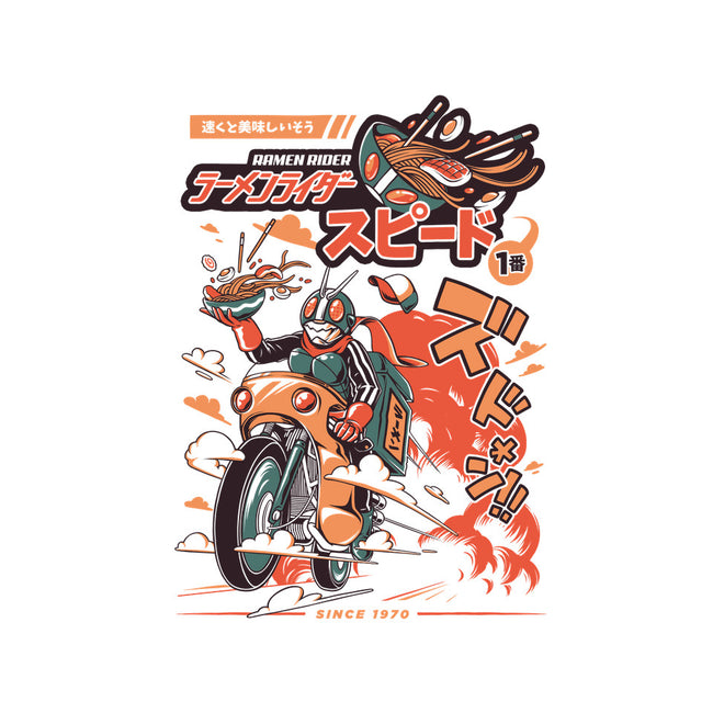 Ramen Rider-none basic tote-ilustrata