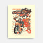 Ramen Rider-none stretched canvas-ilustrata