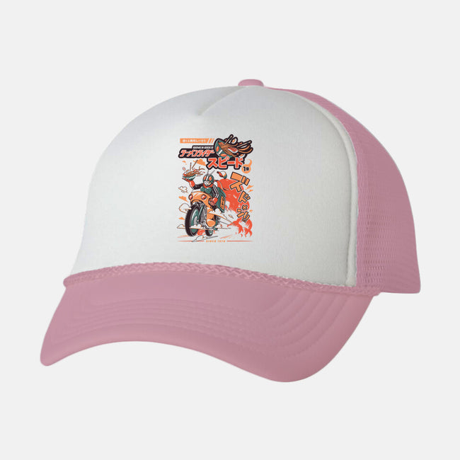 Ramen Rider-unisex trucker hat-ilustrata
