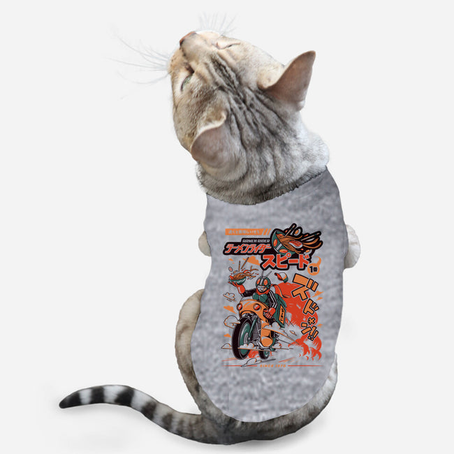 Ramen Rider-cat basic pet tank-ilustrata