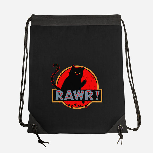 RAWR-none drawstring bag-Crumblin' Cookie