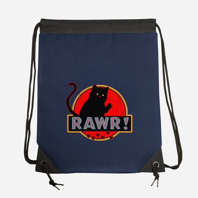 RAWR-none drawstring bag-Crumblin' Cookie