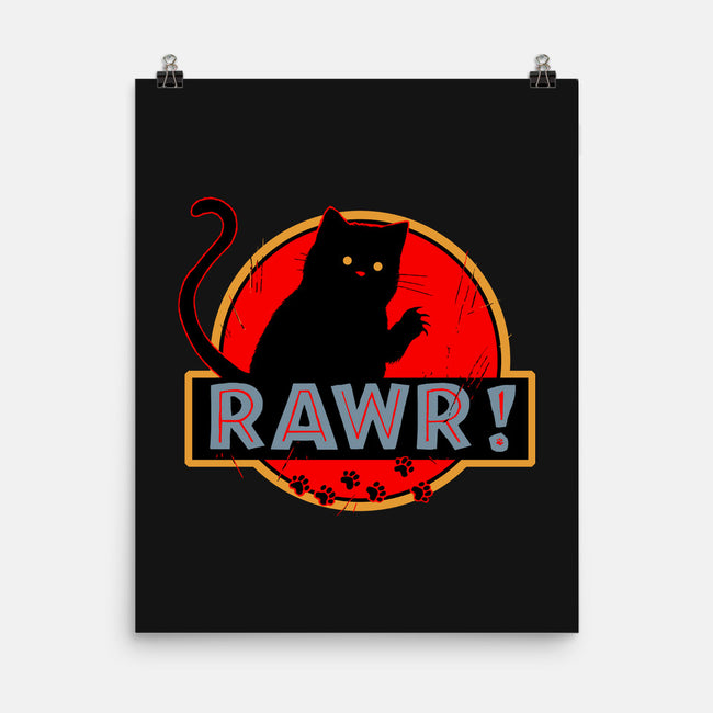 RAWR-none matte poster-Crumblin' Cookie