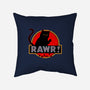 RAWR-none removable cover w insert throw pillow-Crumblin' Cookie