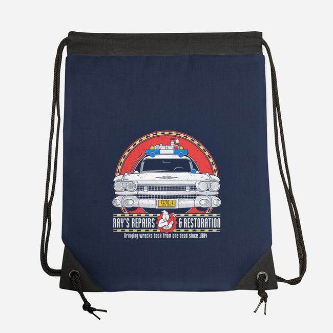 Ray's Repairs and Restoration-none drawstring bag-adho1982