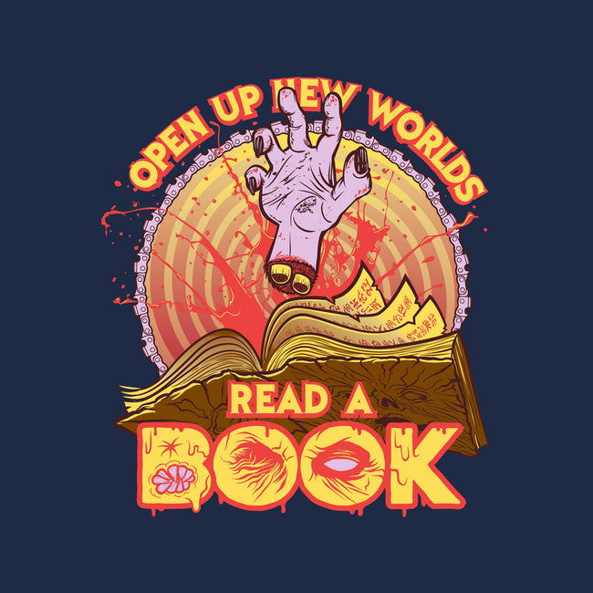 Read a Damned Book-none adjustable tote-kgullholmen