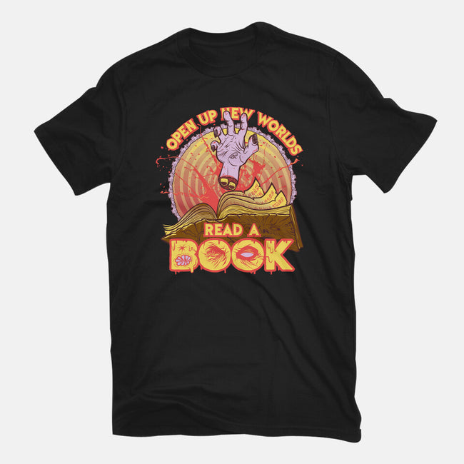 Read a Damned Book-unisex basic tee-kgullholmen