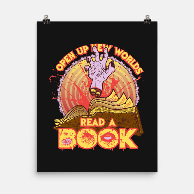 Read a Damned Book-none matte poster-kgullholmen