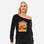 Read a Damned Book-womens off shoulder sweatshirt-kgullholmen