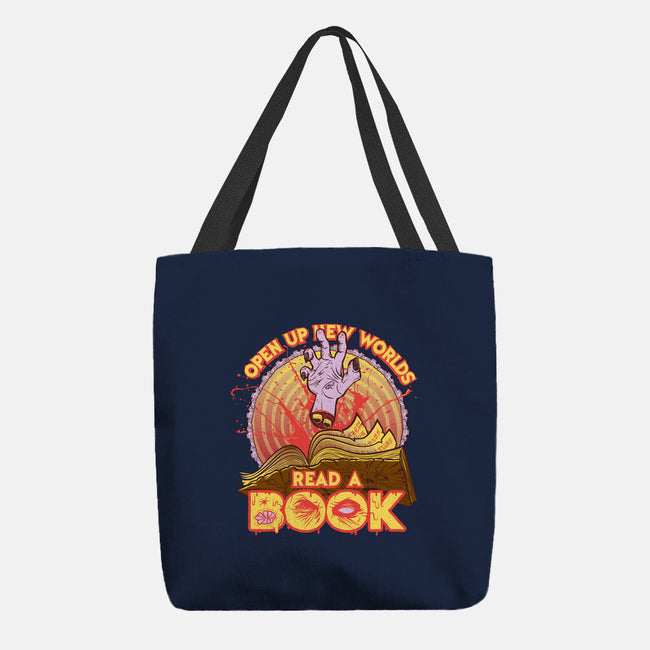 Read a Damned Book-none basic tote-kgullholmen