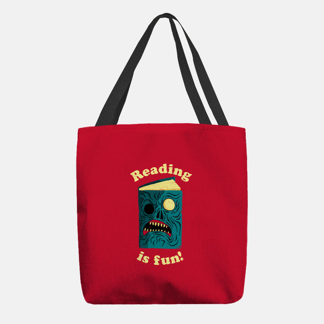 Reading is Fun-none basic tote-DinoMike