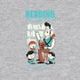 Reading is Groovy-youth crew neck sweatshirt-Dave Perillo