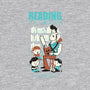 Reading is Groovy-mens basic tee-Dave Perillo