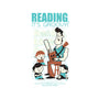 Reading is Groovy-none adjustable tote-Dave Perillo