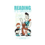 Reading is Groovy-youth crew neck sweatshirt-Dave Perillo