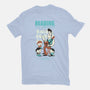Reading is Groovy-womens basic tee-Dave Perillo