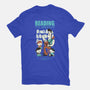 Reading is Groovy-mens basic tee-Dave Perillo