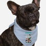 Reading is Groovy-dog bandana pet collar-Dave Perillo