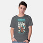 Reading is Groovy-mens basic tee-Dave Perillo