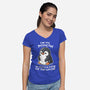 Ready For The Winter-womens v-neck tee-NemiMakeit
