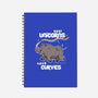 Real Unicorns-none dot grid notebook-BlancaVidal