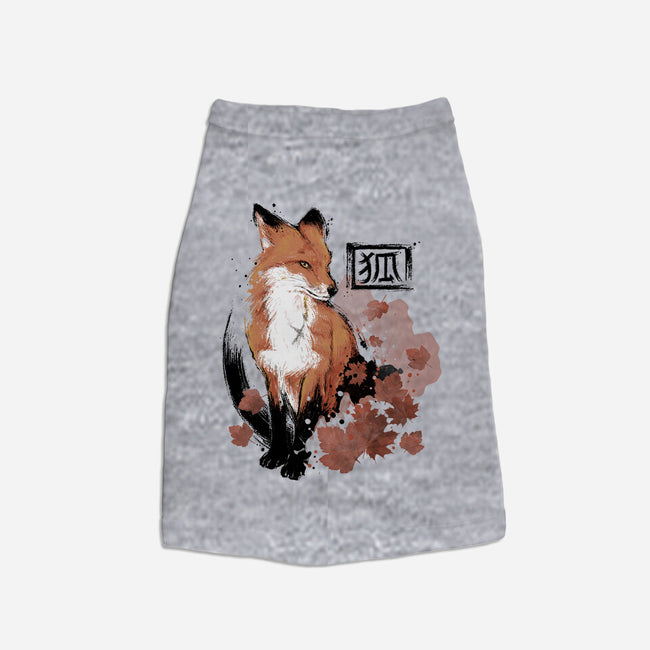 Red Fox-dog basic pet tank-xMorfina