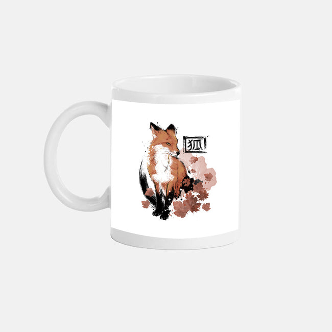 Red Fox-none glossy mug-xMorfina