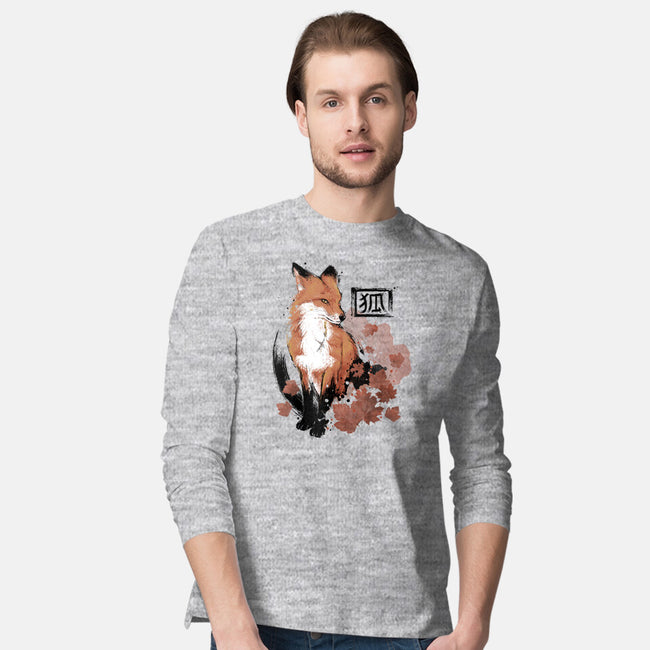 Red Fox-mens long sleeved tee-xMorfina