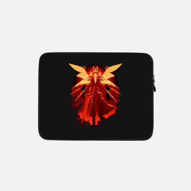 Red Hunter-none zippered laptop sleeve-max58