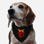 Red Hunter-dog adjustable pet collar-max58