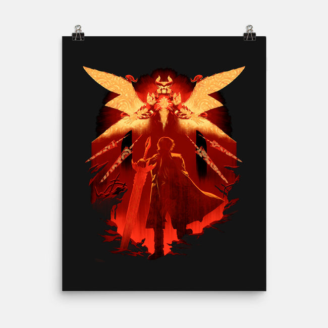 Red Hunter-none matte poster-max58