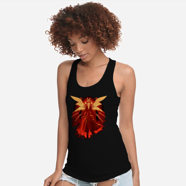 Red Hunter-womens racerback tank-max58