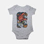 Red Mecha Ink-baby basic onesie-Snapnfit