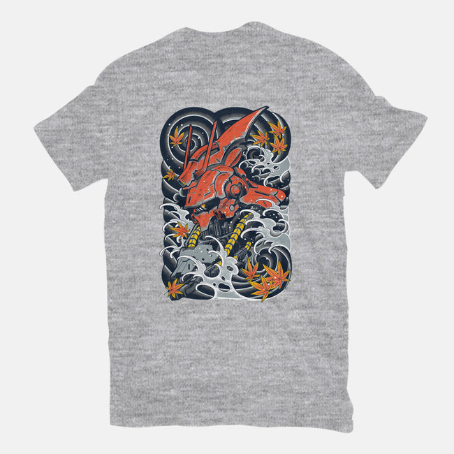 Red Mecha Ink-mens long sleeved tee-Snapnfit