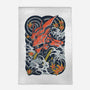 Red Mecha Ink-none outdoor rug-Snapnfit
